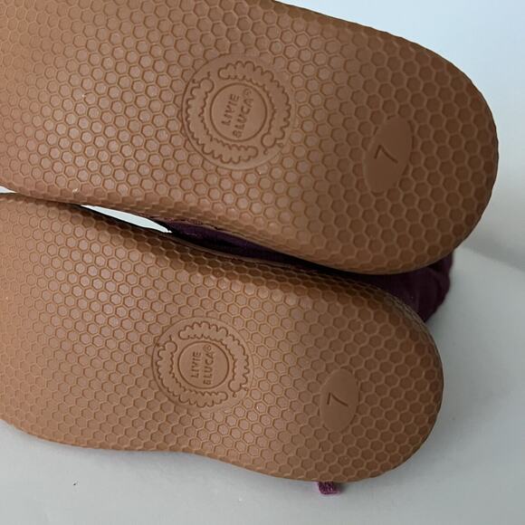 Livie & Luca Purple Suede Fringe Boots - Picture 9 of 14